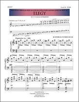 Elegy Handbell sheet music cover